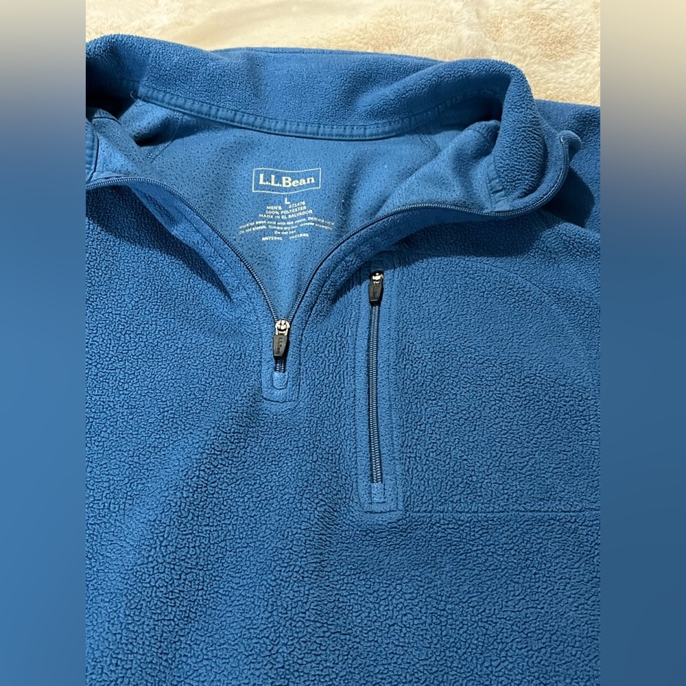 L.L. bean fleece pullover size L gorpcore - Picture 6 of 6